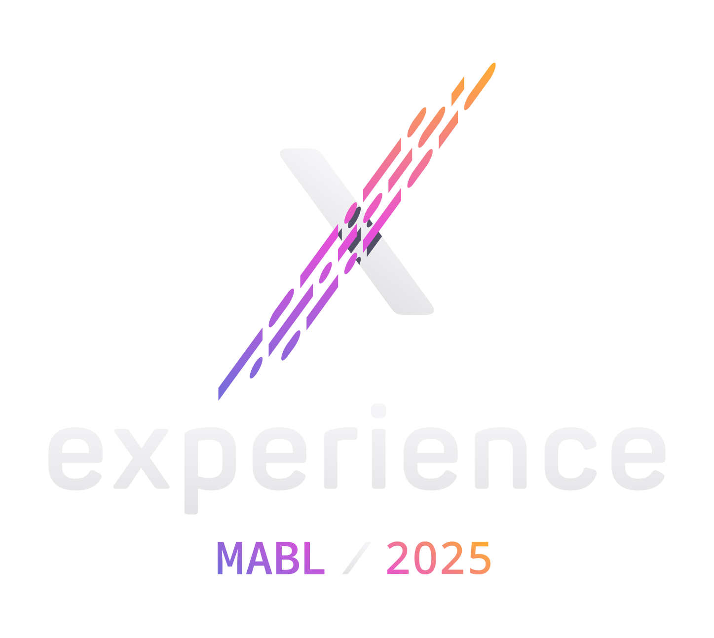 2025 Experience Logos - Full Vertical, White Text