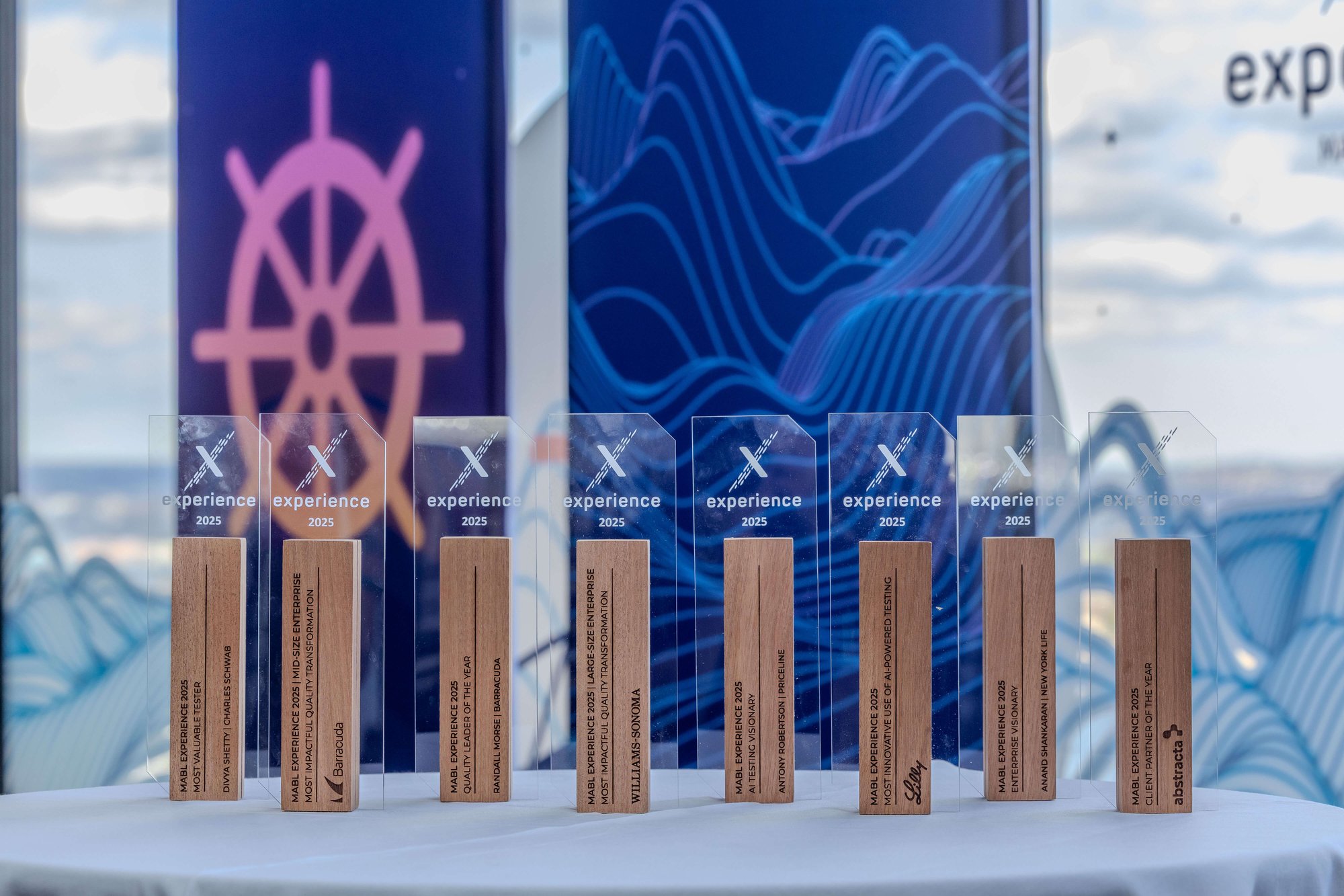 mabl-experience-awards-trophies-2025 mabl-experience-awards-trophies-2025